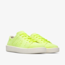 Camper Courb Sneakers Neon Yellow - Mens Singapore MZNRGY-564